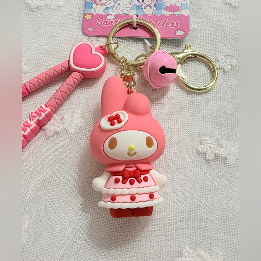 SANRIO My Melody key chain 3D NWT